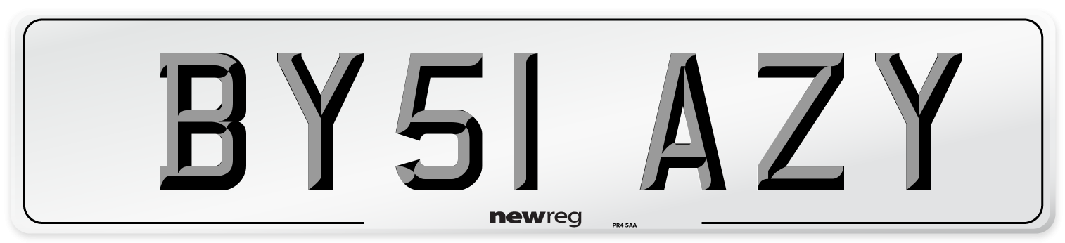 BY51 AZY Number Plate from New Reg